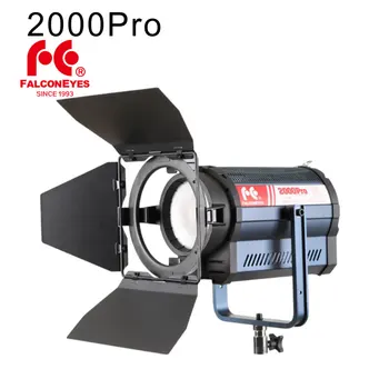

200W Bi-Color Falconeyes Spotlight Led Photo Video Light 3000K-8000K For Studio Film Outdoor Photography Lighting With Barndoor