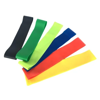 

Yoga Stretch Band Ring Shape Elastic Resistance Loop Leg Strength Training Accessories Gym Yoga Ffitness Help Tools