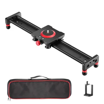 

Neewer Camera Slider Aluminum Alloy Dolly Rail 19.7 inches/ 50 cm with 4 Bearings for Smartphone Nikon Canon Sony Camera