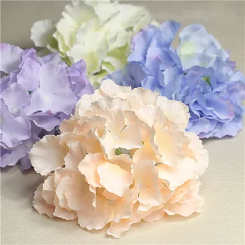 

6Pcs 15*15cm Large Artificial Silk Flower Head For Home Wedding Party Wedding Corsage Decoration Scrapbooking Fake Flowers A1379