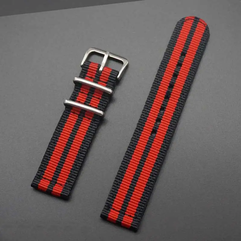 wo paragraph canvas 20mm nylon watch strap 22mm watch band 18mm nato strap Dw solid color Watch Belts wo paragraph canvas 20mm nylon watch strap 22mm watch band 18mm nato strap Dw solid color Watch Belts