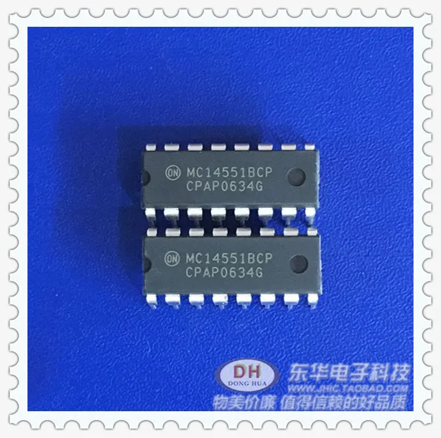 10 Шт. MC14551BCP DIP16 Новый | Электроника