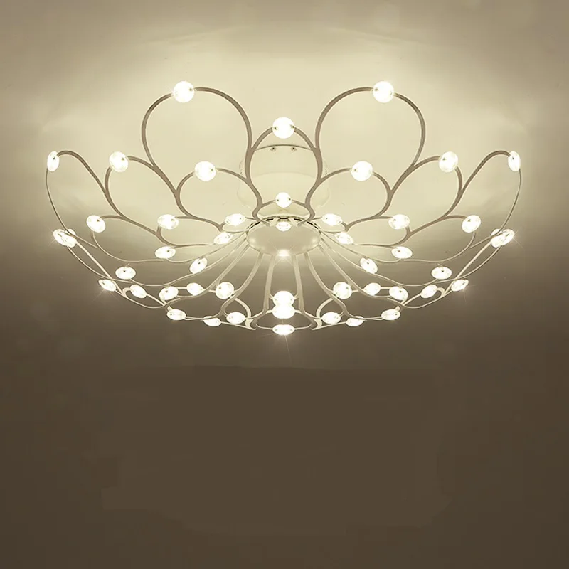 

Modern minimalist atmosphere living room LED ceiling lamp bedroom creative personality full of starlight ceiling lamp ya872