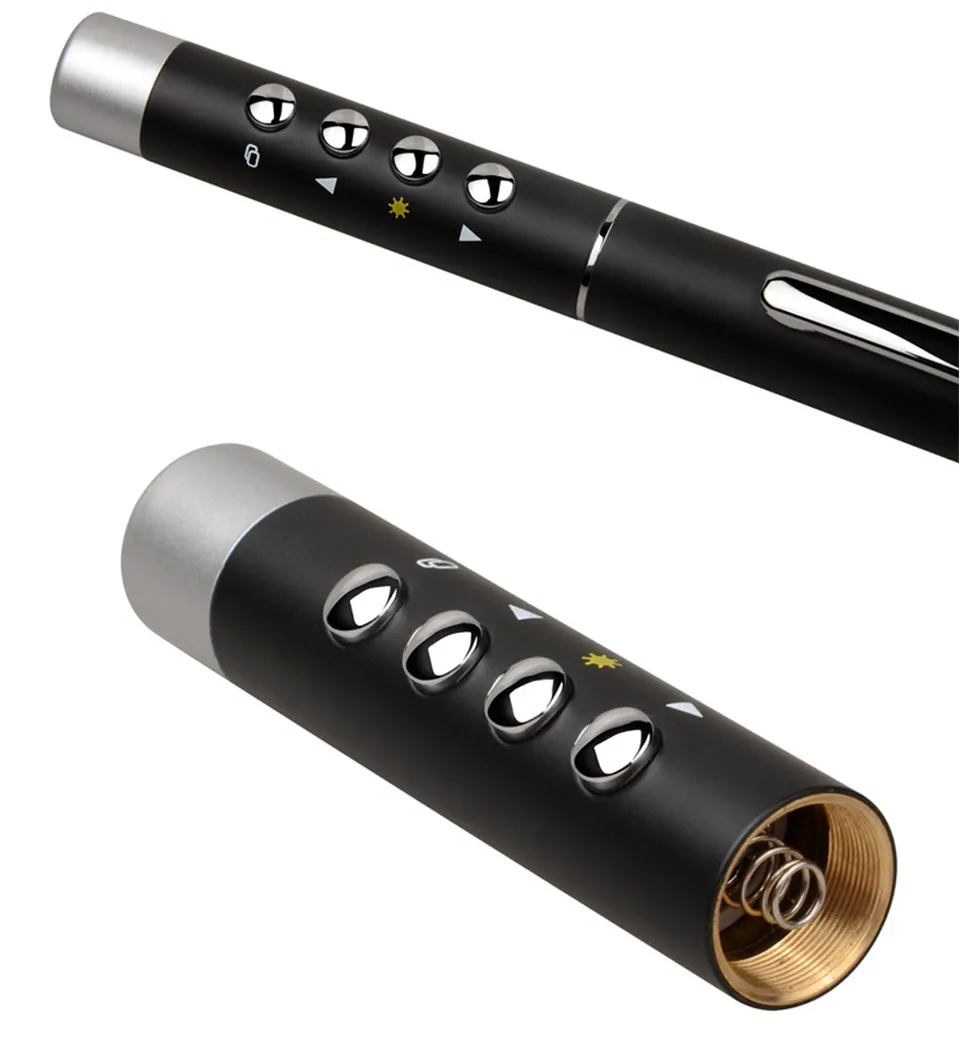 Remote Control PPT Presenter USB Laser Flip Pen Wireless 2.4GHz Powerpoint PPT Clicker Turn Presentation with Receiver (9)