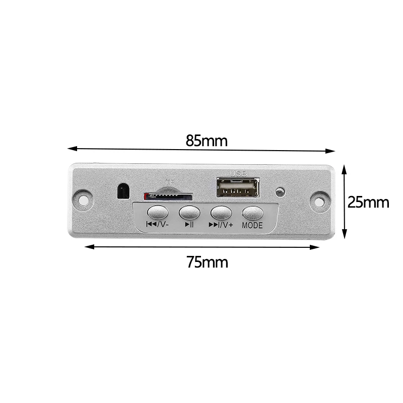 5 в MP3-плеер декодер не допускающий потерь плата 3W усилитель стерео USB MP3 WAV декодирование TF fm-радио модуль с пультом дистанционного управления для динамика