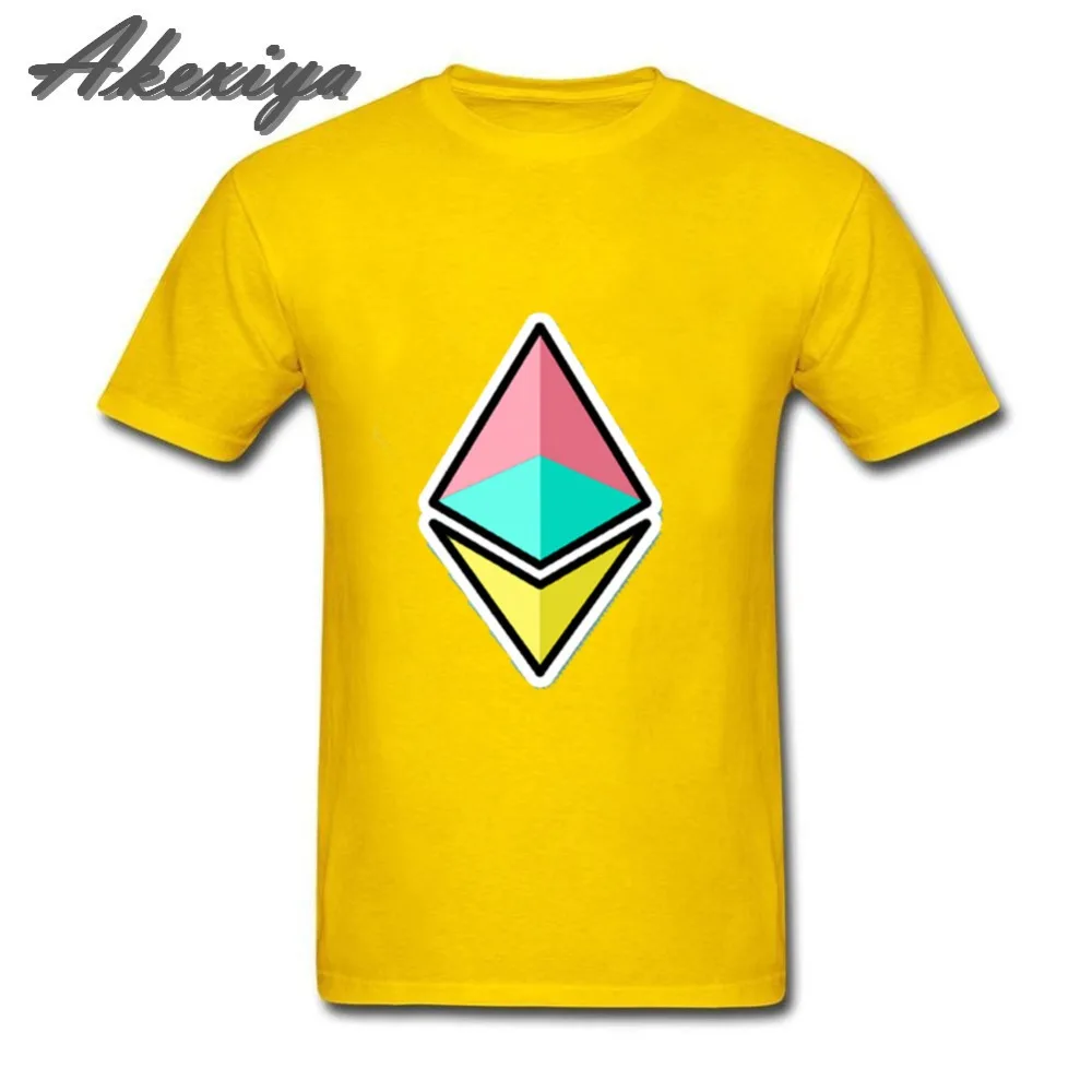 Ethereum Logo Bitcoin Funny T Shirts Summer Fashion 3D men Ethereum Virtual Currency Leisure Short Sleeve Tshirt Homm Fortnight