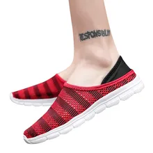 Полуботинки для мужчин; мужские кроссовки для отдыха; дышащие сетчатые пляжные туфли на плоской подошве; высококачественные туфли из ЭВА JU9 1