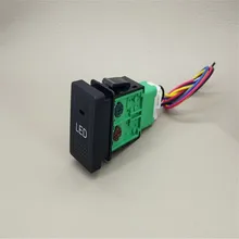 LARATH Excellent Quality For Suzuki swift LED switch & Fog lights switch with wire free shipping LARATH Excellent Quality For Suzuki swift LED switch & Fog lights switch with wire free shipping