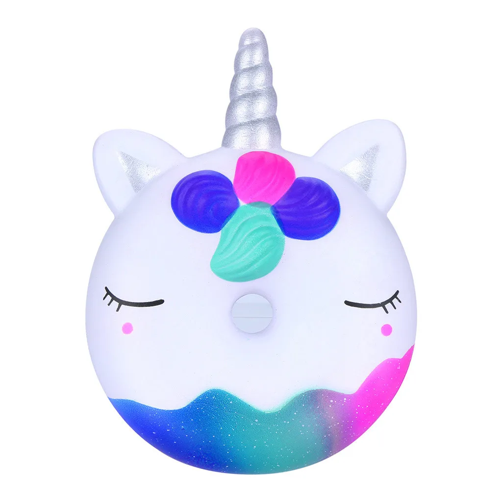 Squeeze Toys Galaxy Squishies пончик супер медленно поднимающийся ароматизированный снятие стресса Антистресс Сквош игрушка Ленивец гигантский Сквош