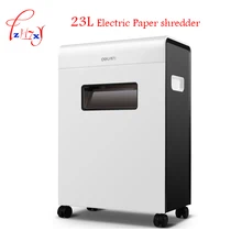 Automatic Electric Paper shredder office home mini shredder 23L volume Paper shredder Drawer type 9903