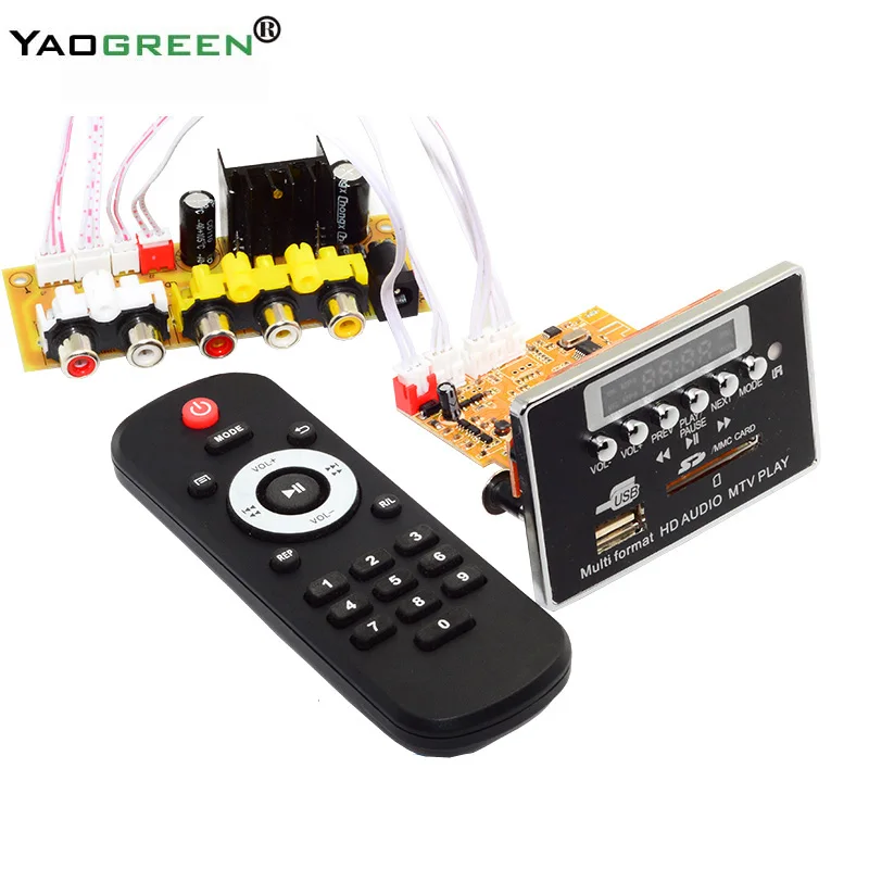 

MP3/MP4/MP5 Bluetooth Audio amplifier Board Player DTS Lossless MTV HD Video Player Decode Board MP3 Decoder APE Player B8-003