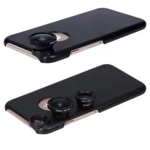 Рыбий глаз широкоугольный Макро 3 в 1 объектив рыбий глаз lentes для iPhone 7 6 5 S Plus samsung Galaxy S5 S6 S7 edge note 3 4 5 чехол для телефона