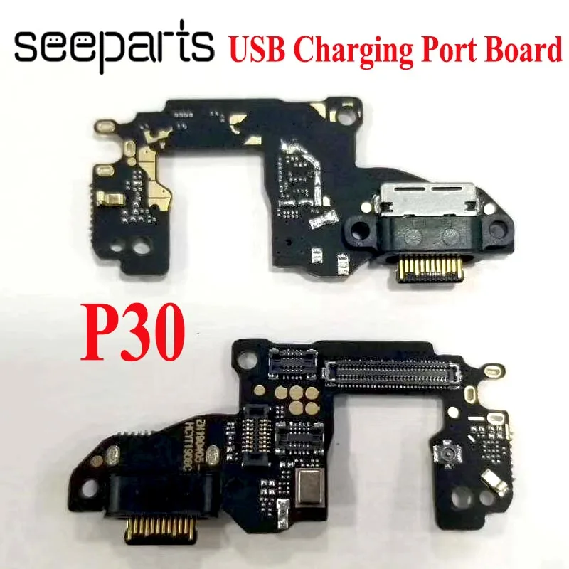 100 Tested For Huawei P30 USB Charging Dock Port Flex Cable Replacement Parts huawei p30 USB 1