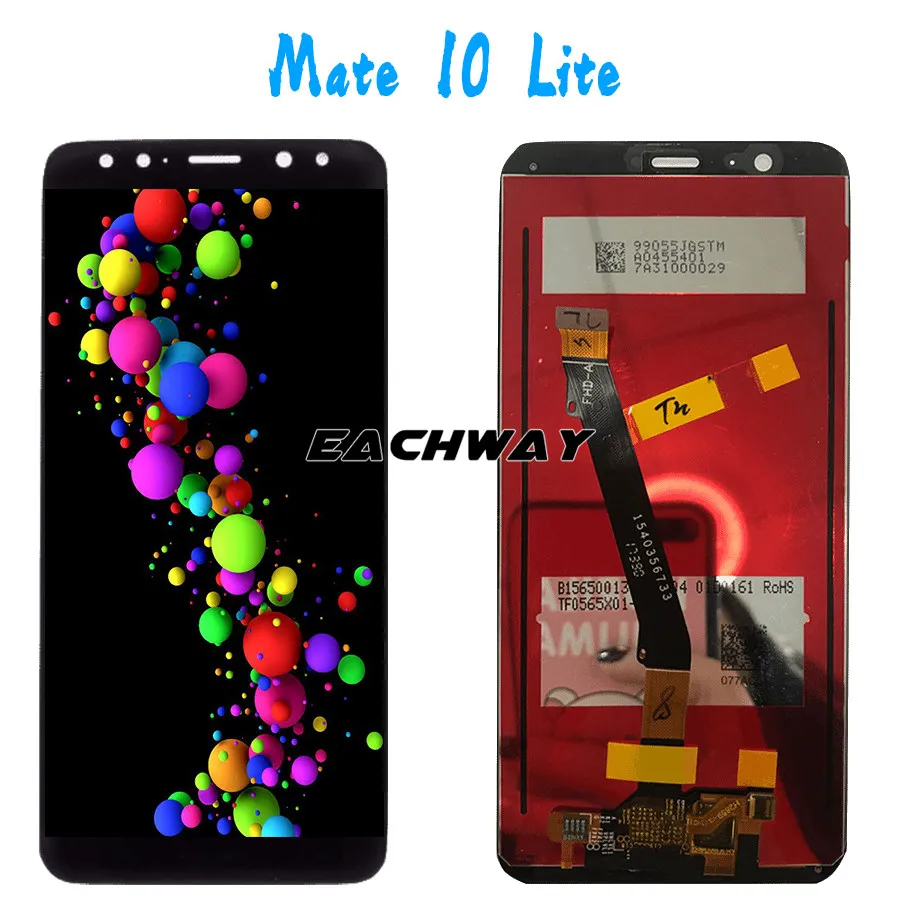 100% протестированный ЖК дисплей для Huawei Mate 10 Lite LCD MATE дигитайзер сенсорный экран