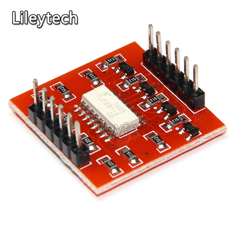 4 Channel TLP281 optoisolator breakout board High and Low level