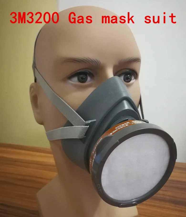3 м 3200 противогаз многоразовые Половина маска респиратор против пыли/органический газ/краска маска тумана