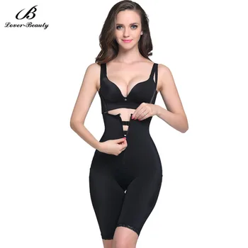 

Lover Beauty Women's Latex Waist Slimming Shapewear Body Shaper Slimming Clip&Zip Waist Trainer Vest Tummy Control Weight Loss-A
