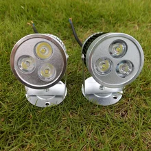 Настенный светодиодный прожектор 3 Вт AC 85-265 в Focos Светодиодный прожектор 3x1 Вт 220 В 110 в теплый белый холодный синий красный