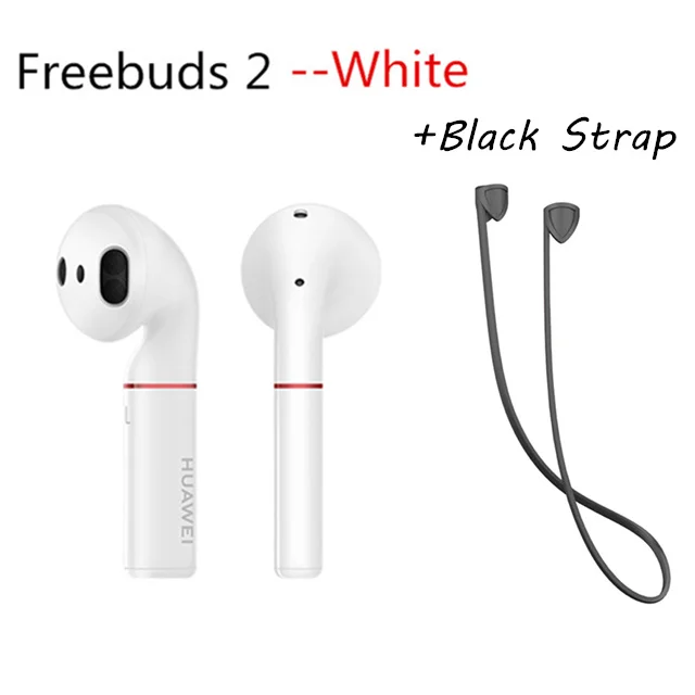 HUAWEI FreeBuds 2 FreeBuds 2 Pro Наушники Беспроводные Bluetooth с микрофоном стерео Handfree динамический контроль беспроводной зарядки - Цвет: White add Blackstrap