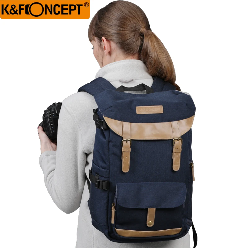 

K&F CONCEPT Multi-functional Waterproof high-quality Camera Backpack bag hold 1 camera+multiple lenses+flashlight+small items.