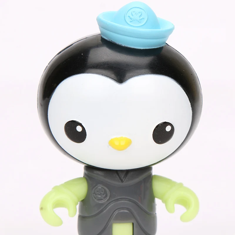 3 шт. Octonauts игрушки 6 5 7 см светится в темноте Barnacles песо фигурку Octo светящаяся