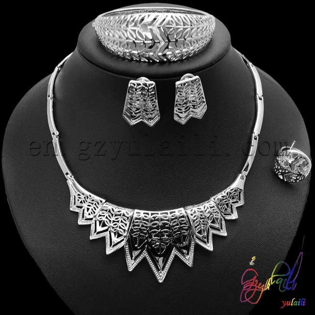 Silver Indian Bridal Jewelry Sets 