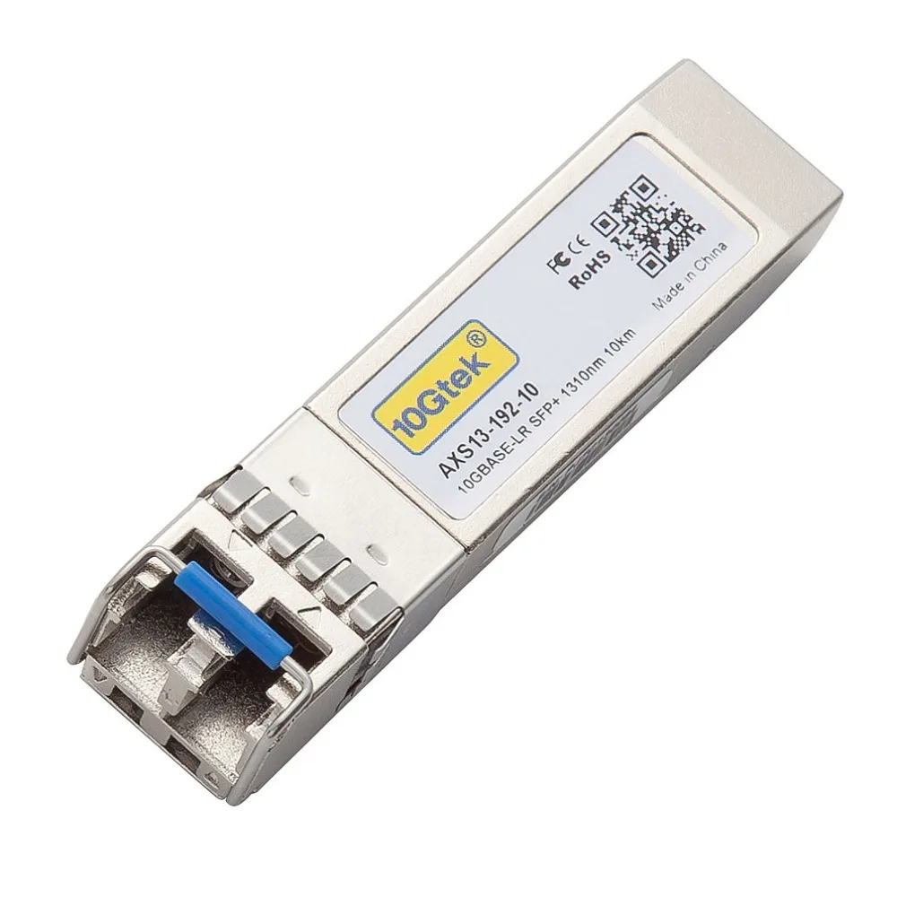 10 Gtek 10 ГБ 10 км SFP LR для SFP-10G-LR, 10 г SFP + волоконно-оптический трансивер модуль 10GBASE-LR SMF 1310nm также для Ubiquiti Mikrotik