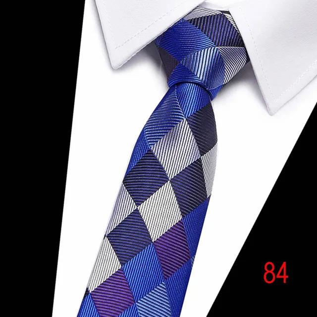 100% Silk tie 7.5 cm floral necktie high fashion plaid ties for men slim cotton cravat neckties mens 2022 gravatas 84