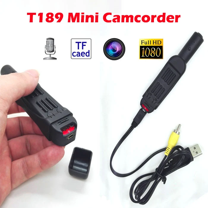 New T189 Full HD 1080P Mini Pen Voice Recorder / Digital Video Camera