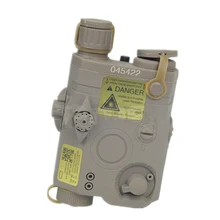 Tactical PEQ 15 LA-5 Чехол для аккумулятора+ красный лазерный нейлон для 20 мм черный DE FG