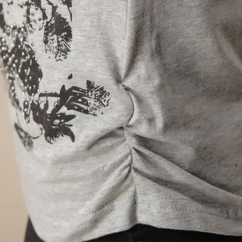 Женская футболка с длинным рукавом shintimes Модная хлопковая 2020|camisetas mujer|women fashion