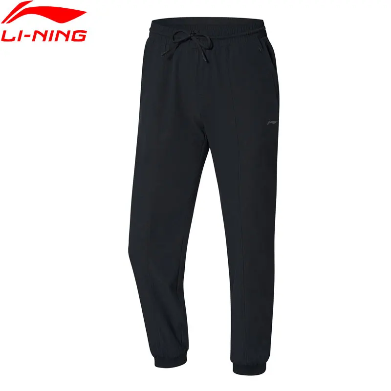 

Li-Ning Women Training Sweat Pants Regular Fit AT DRY 86%Polyester 14%Spandex LiNing Sports Pants Trousers AYKP044 CAMJ19