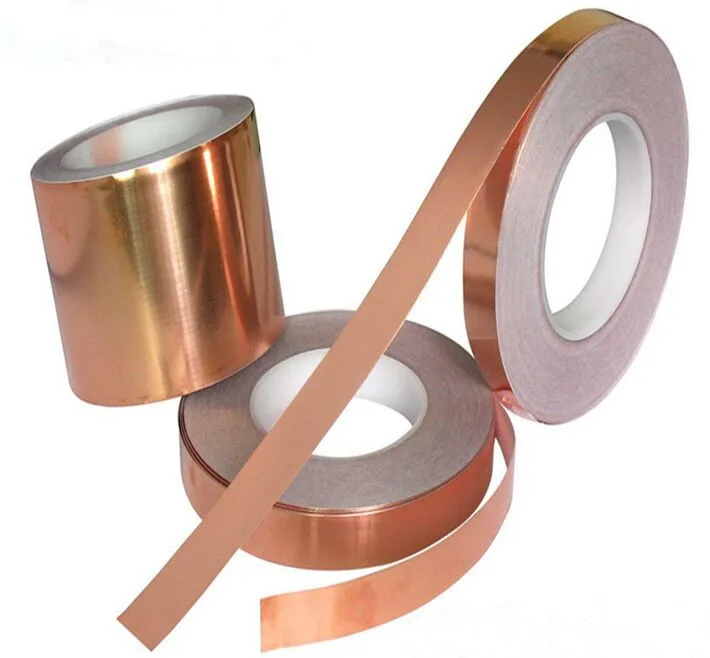 Conductive Copper Foil Tape Strip Adhesive EMI Shielding Heat Resist