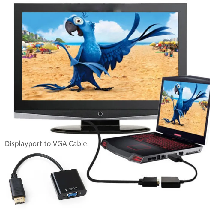 Порт дисплея DP к VGA HDMI DVI HD HDTV линия 1080 p|Кабели VGA| |
