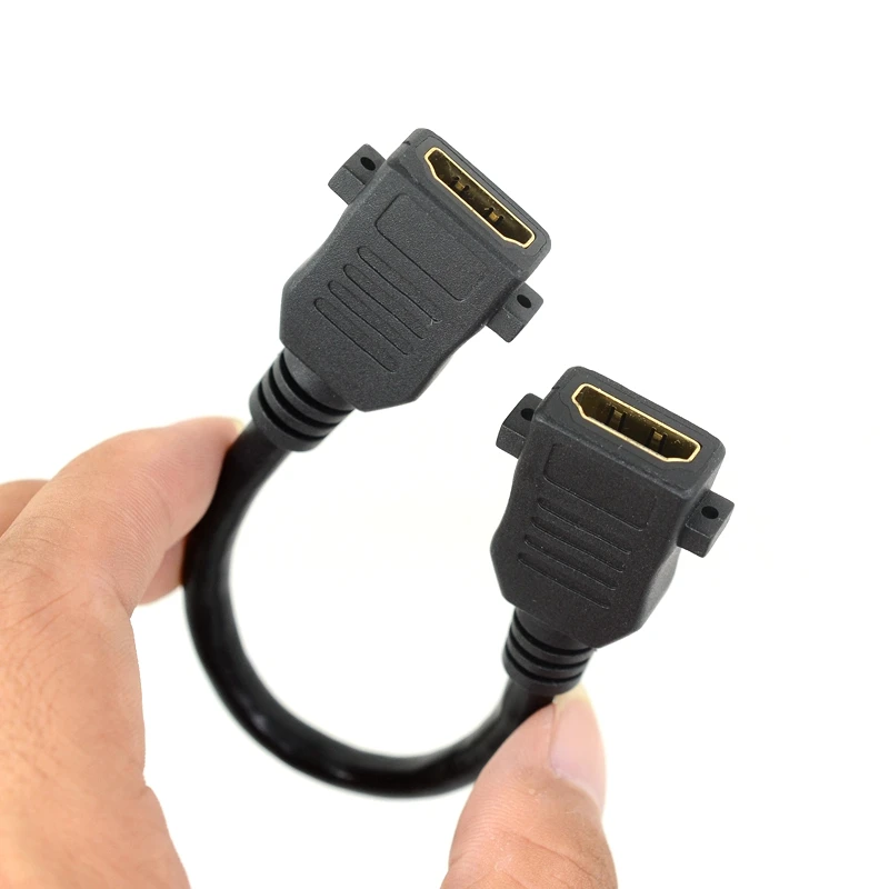 Настенный удлинитель с отверстием для винта 15 см|Кабели HDMI| |