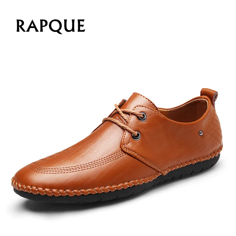 

Male Shoes Men casual leather sneakers loafers mens zapatos hombre Walking Driving shoes Comfortable Designer 3 color 621 RAPQUE