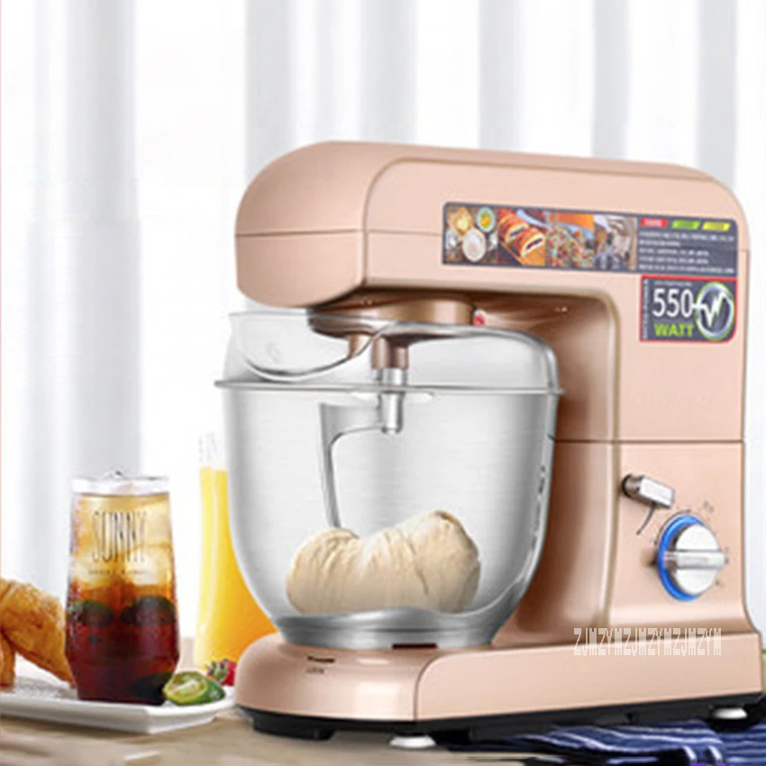 

SM-982 Stainless Steel Mixing Bowel Commercial Table Egg Beater Automatic Cream Whipping Machine Dough Mixer Table Bake Whisk