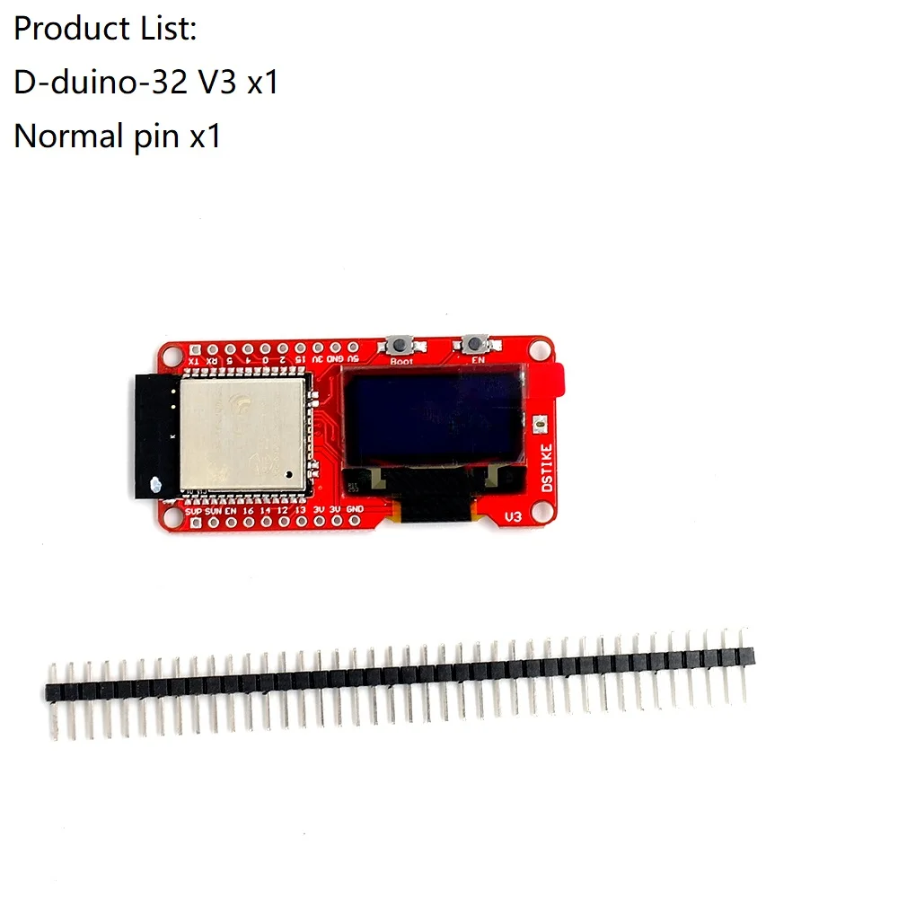 Dstike D duino 32 V3 (ESP32 + Oled) ESP Wroom WI FI Bluetooth BLE nodemcu Интернет вещей Совет по развитию основе