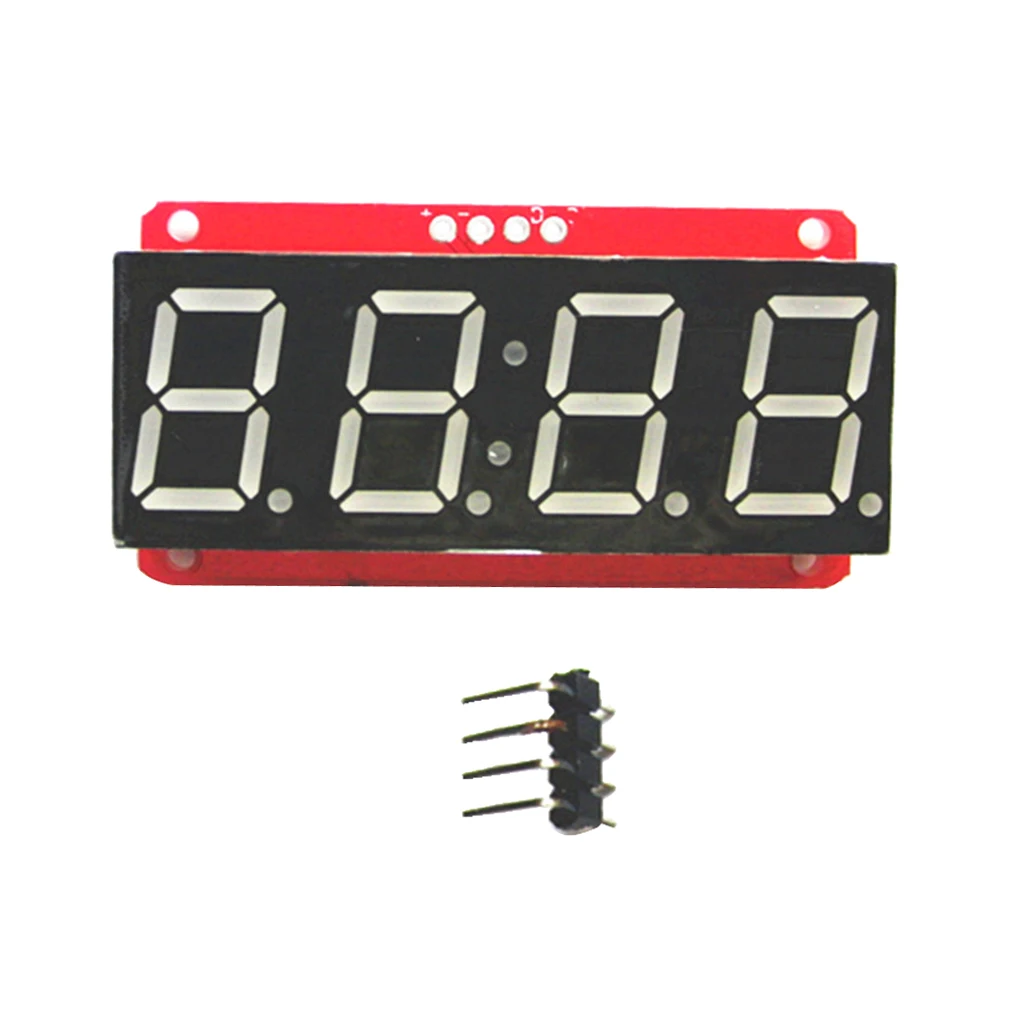 4 Digit 7-Segment 0.56 Inch LED Display Module HT16K33 I2C For Arduino