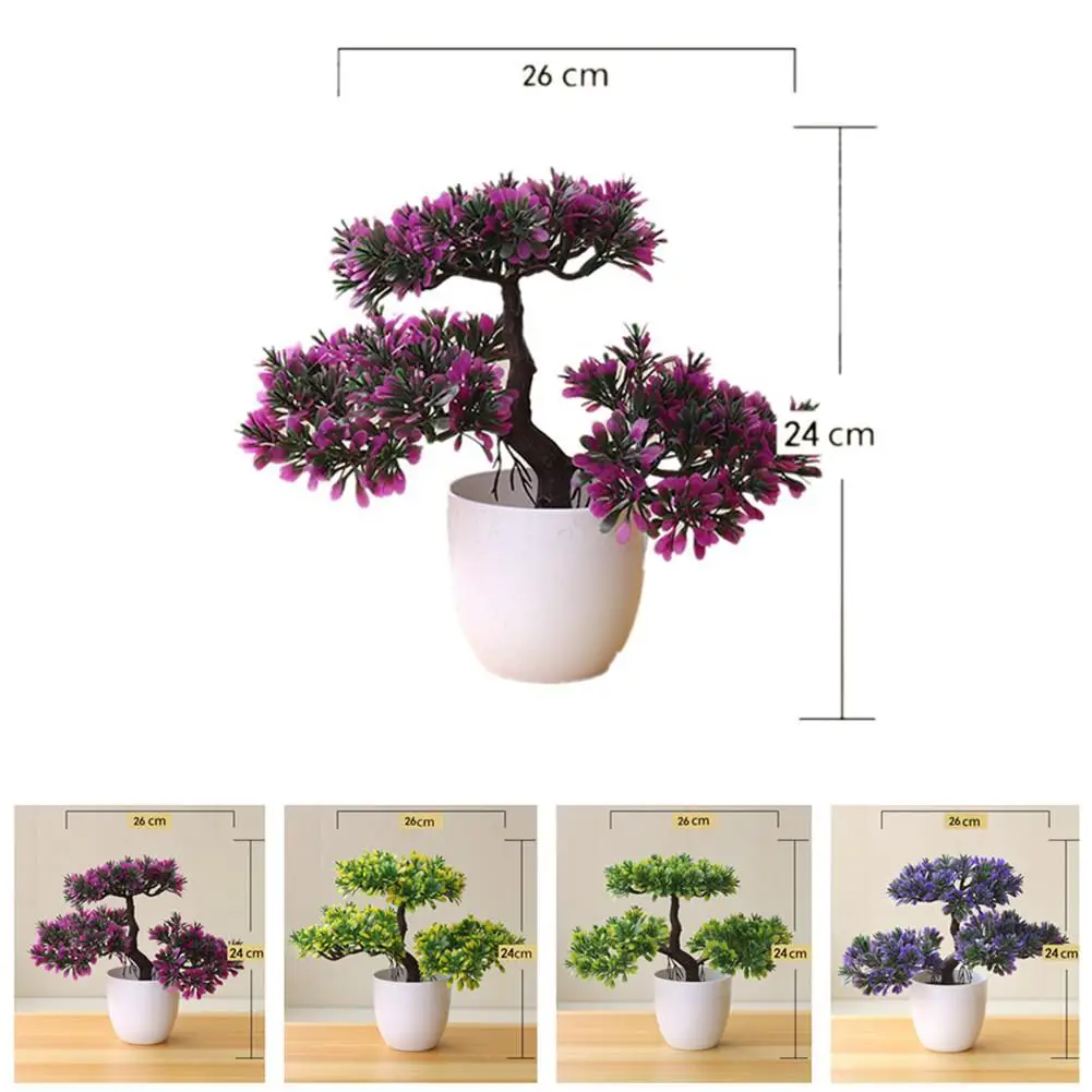 TPFOCUS Artificial Plant Potted Bonsai for Home Dining-table Office Decoration | Дом и сад