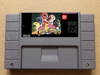 

Mighty Morphin Power Rangs NTSC version 16 bit 46 pins video games !