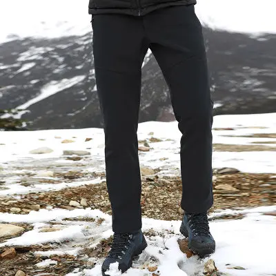 Toread nuevo invierno senderismo Camping pantalones de concha suave al aire libre a prueba de viento y transpirable añadir lana elástico Trekking pantalones HAMF91023