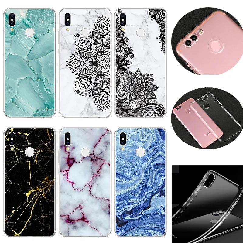 

Granite Stone Marble Texture Pattern Case For Huawei Mate 9 10 20 P8 P9 P10 P20 P30 Lite Y6 Y7 Pro P Smart 2019 Honor 10i Coque