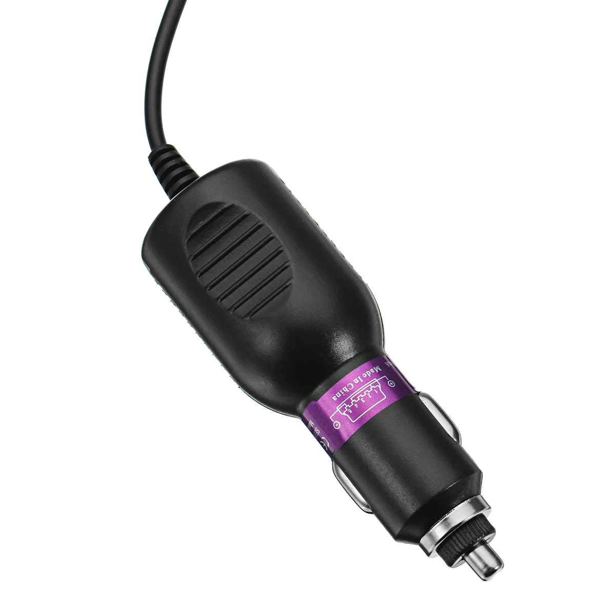 DC12-40V 1.5A MINI USB интерфейс Автомобильный видеорегистратор зарядное устройство адаптер кабель с магнитом анти-помех 3,5 м для gps-навигации