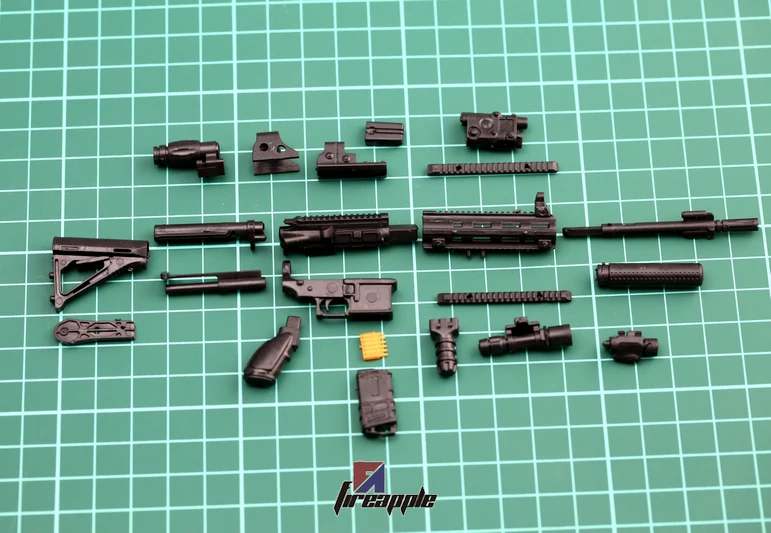 Экшн фигурка KNL HOBBY масштаб 1/6 12 дюймовая кукла солдат Φ 4D разные цвета HK416|weapon