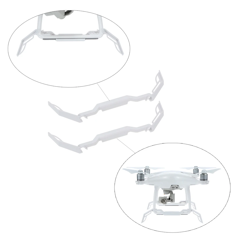 Heighten Helicopter Landing Gear Frame Gimbal Protector For DJI Phantom 4 Quadcopter Multiple Crash Protection