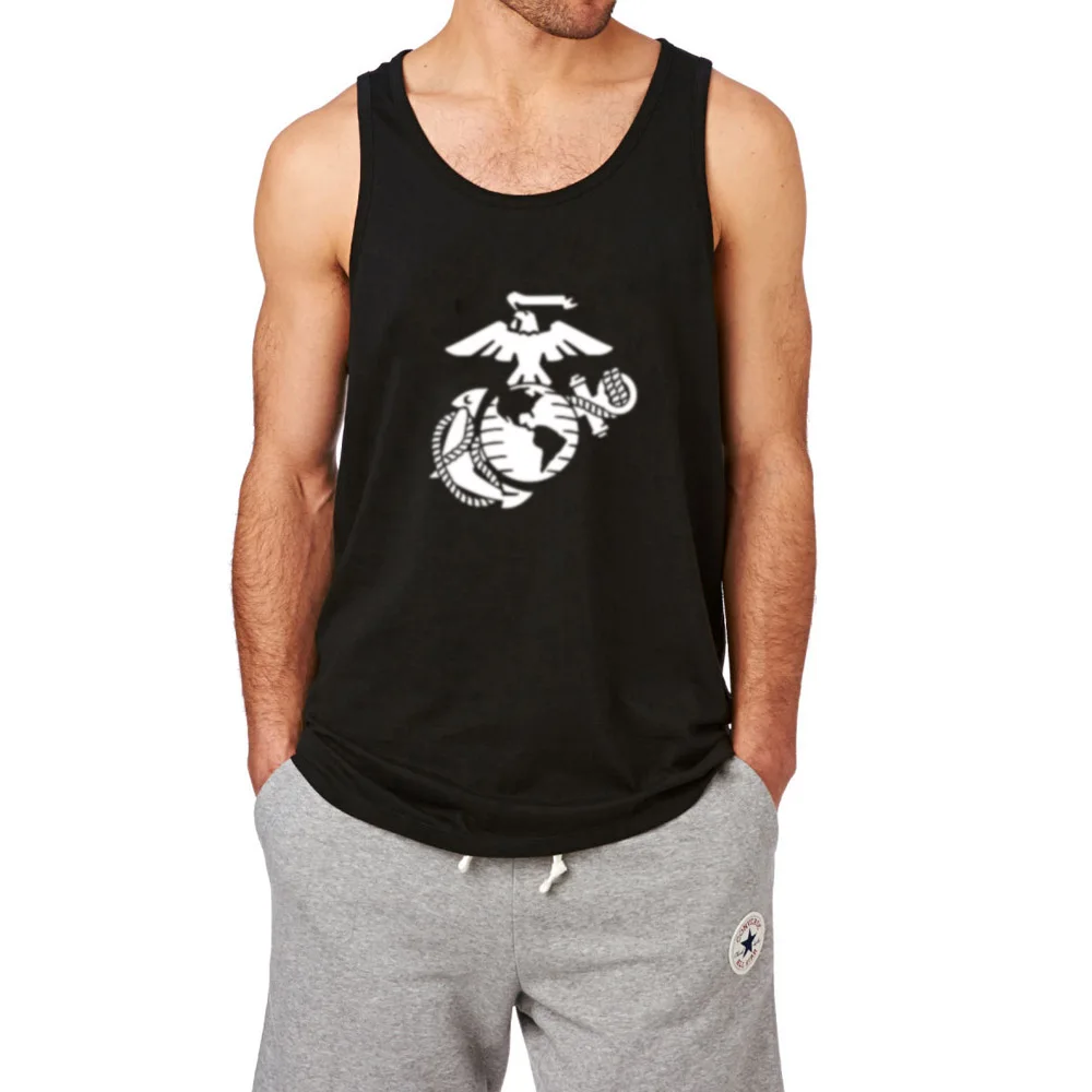 Mens USMC Marines Corps Fitness Workout Tank Tops menin Tank Tops from
