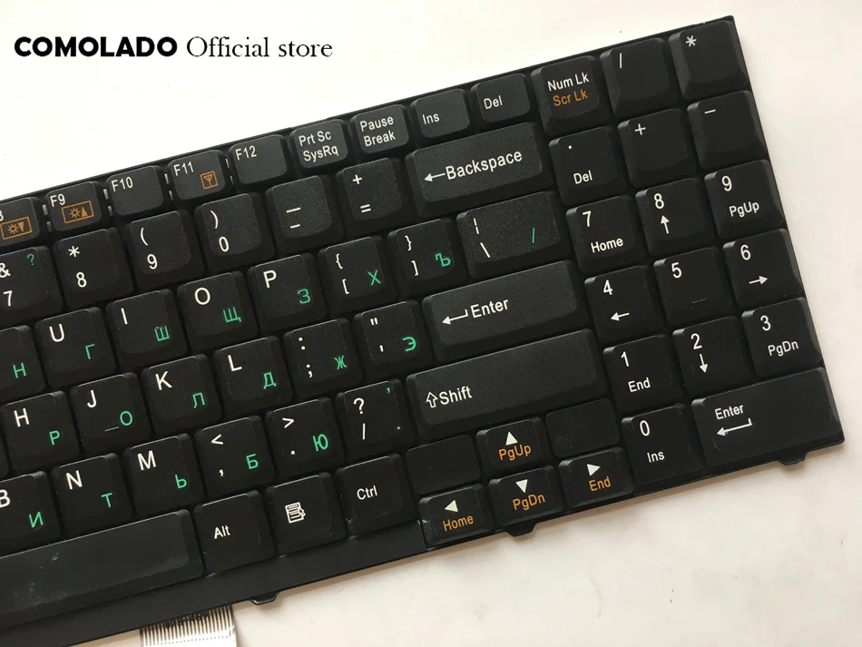 RU Русский ноутбук клавиатура для Clevo D9 D90 D900 D900C черный Клавиатура RU Макет