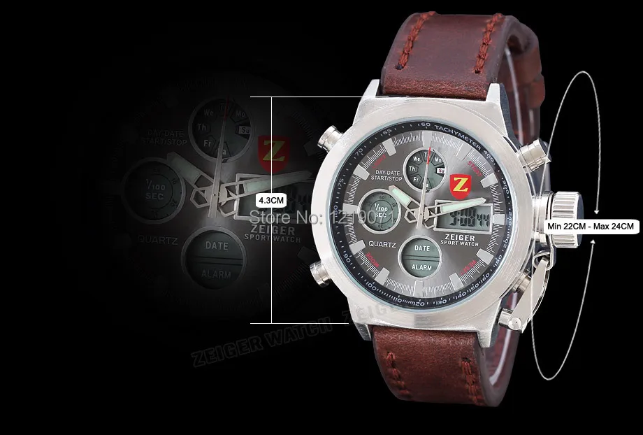 zeiger sport watch