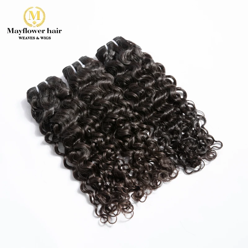 

MFH 1/2/3/4 bundles Raw Virgin Malaysian hair Italian curl 100% unprocessed natural color Jerry curl Full cuticle hair 12-26"